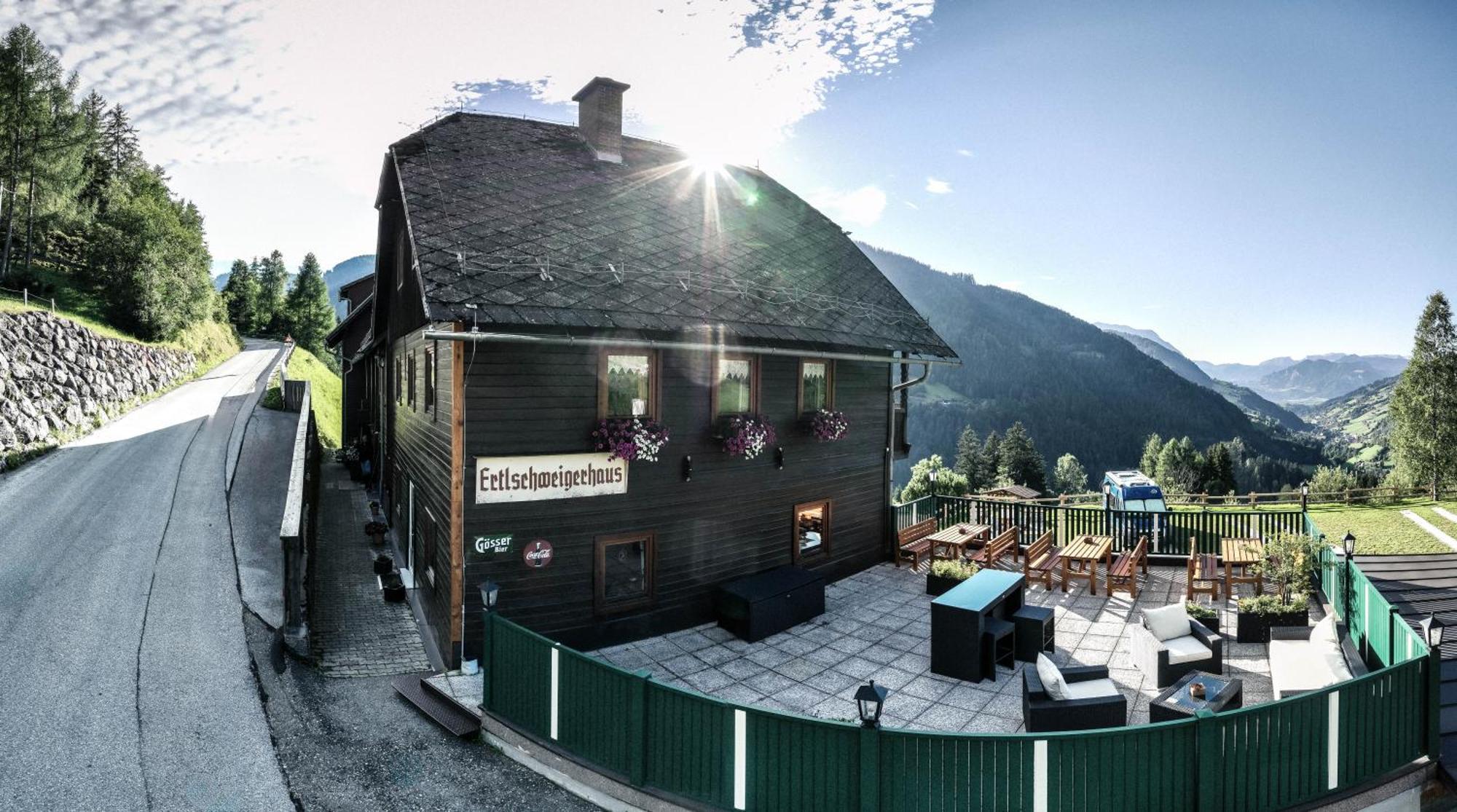 Ertlschweigerhaus Pension - Appartements - Zimmer Donnersbach Zewnętrze zdjęcie